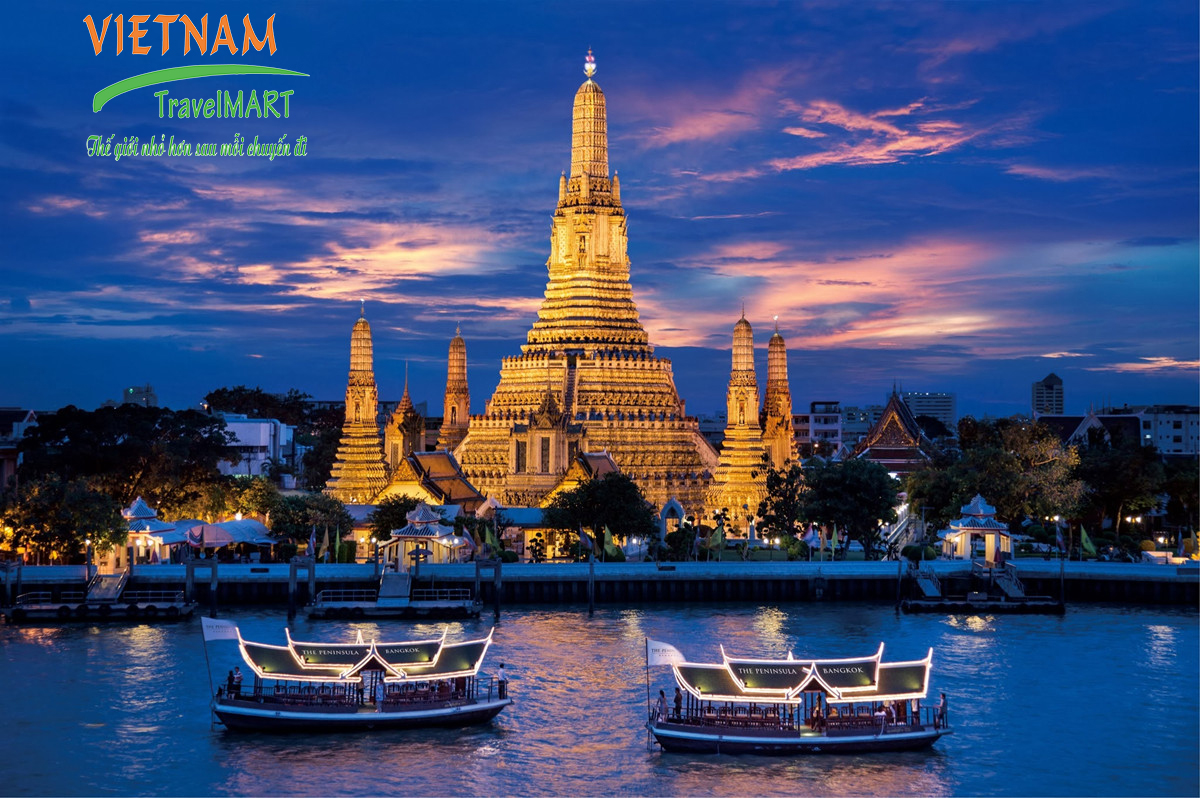 Dạo thuyền Chao Phraya