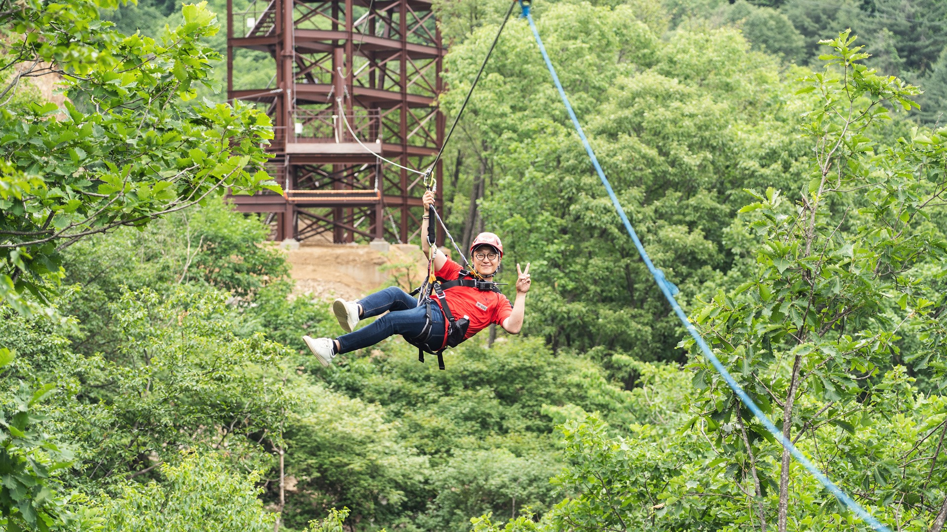 Khu zipline đảo Nami