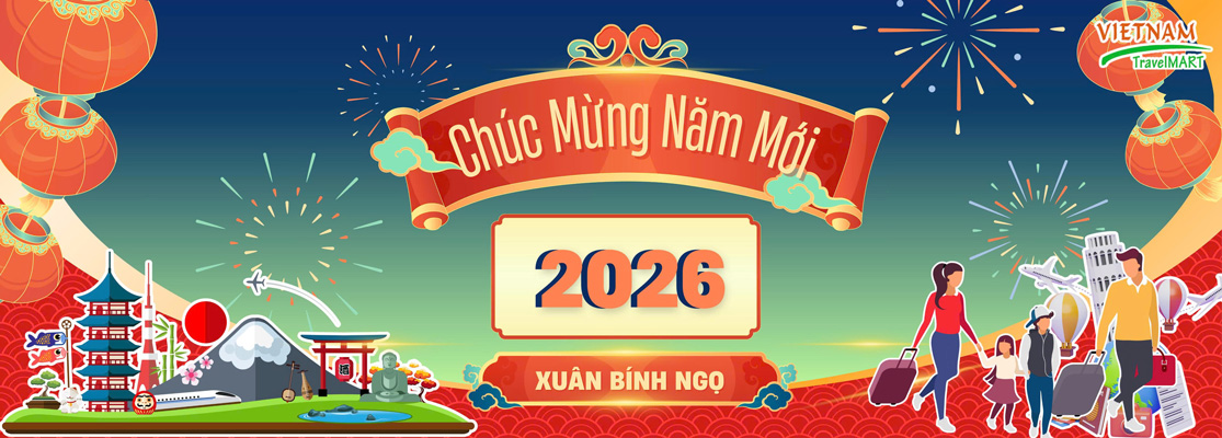Vietnam TravelMart Chúc mừng năm mới 2026